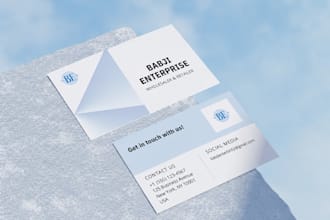 design a modern business card