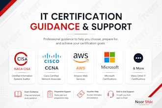 help you isaca ccna cisco certifications cisa AWS microsoft