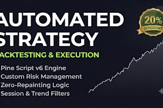 build a custom backtesting strategy in pine script v6