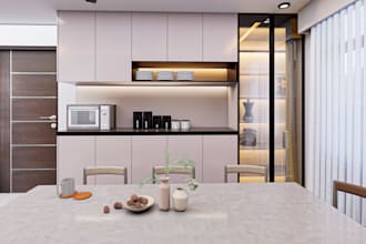 interior design and 3d render