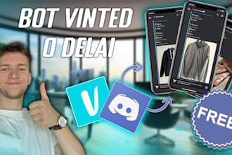 build discord vinted bot, vinted label bot, vinted scalping bot, monitor bot