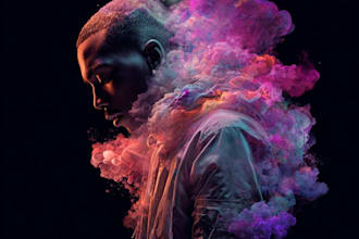 design album cover or music cover artwork