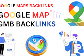 high quality gmb map backlinks maps citations for gmb ranking
