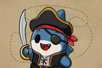 draw a cute custom profile picture or avatar