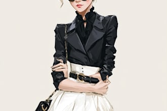 design trendy and stylish outfits for your fashion brand