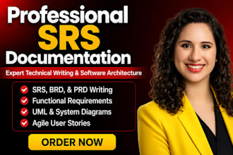 write software requirement specification srs brd prd technical documents