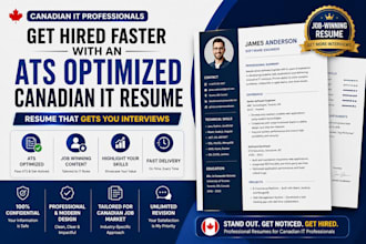 get hired faster with ats optimized canadian IT resume CV