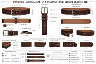 manufacture genuine leather belts for your brand