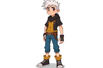 draw cute cartoon character