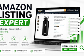 write an optimized amazon listing with keywords