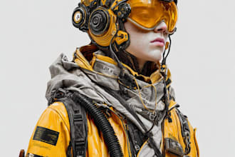 design epic star wars character and scene artwork