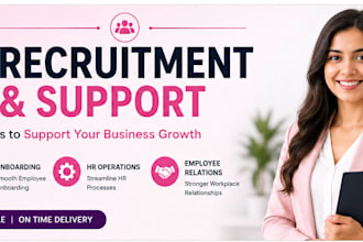 manage recruitment and onboarding