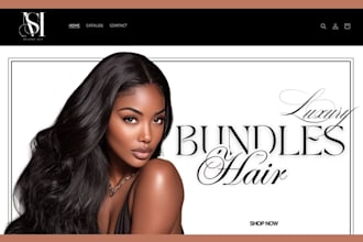 beauty hair extension shopify store wig hair extension wix hair extension store