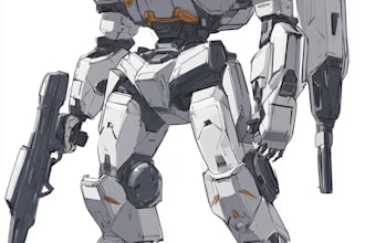 high quality robot, mecha concepts
