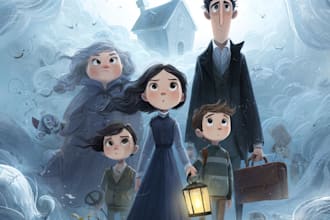 design cute children book covers and fantasy story artwork