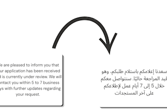 translate arabic to english and post edit ai translations