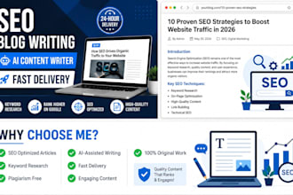 write SEO blog posts using ai tools