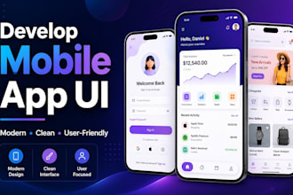 develop mobile app ui
