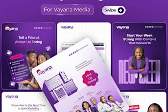 do creative social media post design