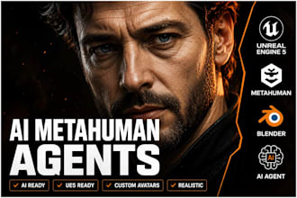 create realistic ai metahuman agents for unreal engine 5