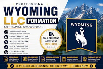 form your wyoming llc with ein and operating agreement