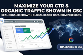 maximize your CTR and organic traffic shown in gsc