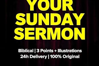 powerful biblical sermon ready to preach