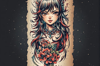 make your dream anime tattoo design