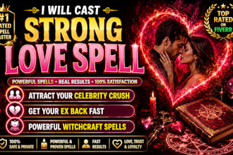 cast strong love spell to attract celebrity crush get ex back witchcraft spell