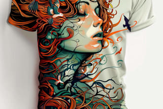 clothing graphic design and t shirt