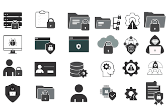 design ultra crisp vector icons for you