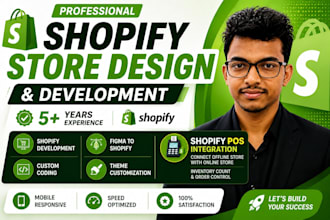 design and customize a professional shopify store