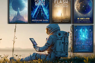 design book cover, kindle cover, kdp cover