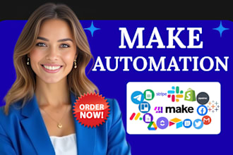 build or fix your make com automation scenario and workflow airtable zapier n8n