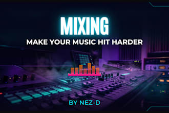 mix your hip hop, trap, or boom bap track professionally