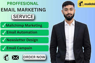 be your email marketing manager on mailchimp