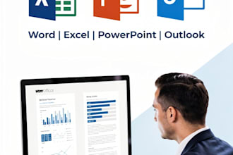 do expert ms office word excel data entry and inpage typing