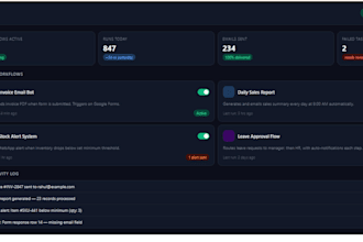 build a custom automated dashboard to track your business data in real time