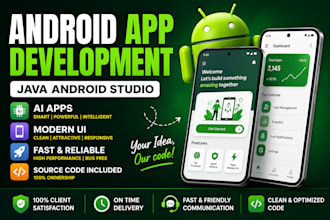 develop android app in java android studio