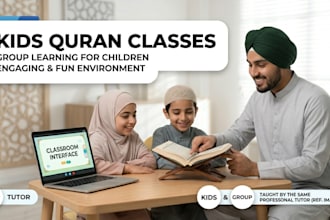 teach quran with tajweed, nazra and islamic studies online