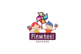 design a playful logo for a home based daycare in california