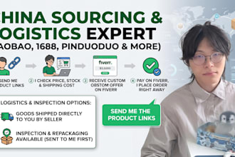 source products from china handle logistics,  taobao, 1688, pinduoduo and more