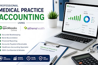 do medical practice accounting using quickbooks online and athenahealth
