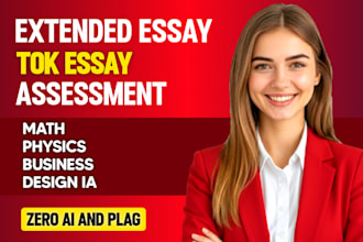 refine and write ib ia ee, extended essay and myp projects