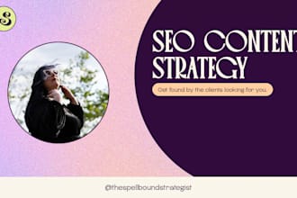 create an SEO content strategy and keyword research plan for your business