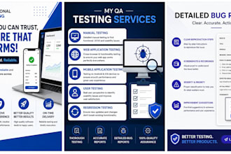 test your mobile app, web app, software, UI UX, app testing