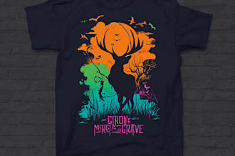 do unique streetwear, edgy, artsy tshirt design