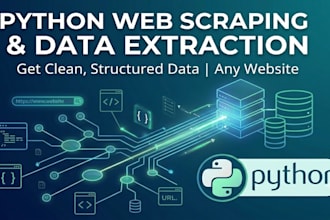 do python web scraping and data extraction