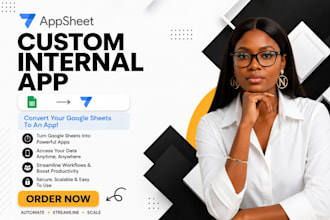 build a custom no code mobile app using appsheet and google sheets