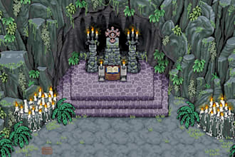 do top down pixel art tilesets, isometric rpg game maps for 2d game environments